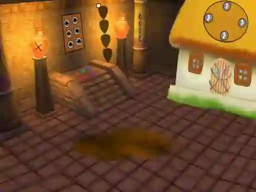 Gêm Fort Cave Escape ar-lein