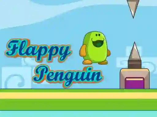 Gêm Flappy Penguin ar-lein