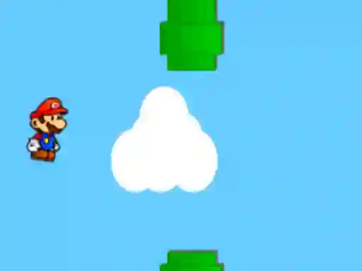 Gêm Flappy Mario ar-lein