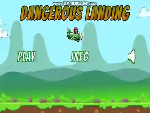 Gêm Dangerous Landing ar-lein