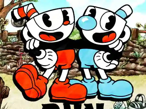 Gêm Cuphead Run version ar-lein