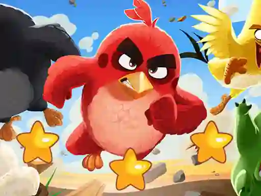 Gêm Angry Birds Hidden Stars ar-lein