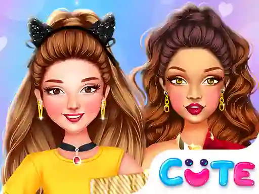 Gêm Half & Half Celebrity Style ar-lein