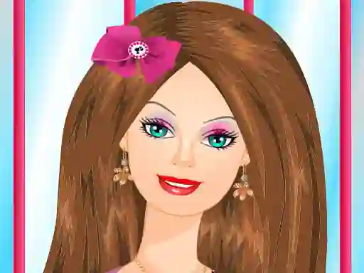 Gêm Barbie Party Makeup ar-lein