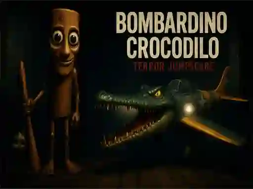 Gêm Bombardino Crocodilo Terror Jumpscare ar-lein