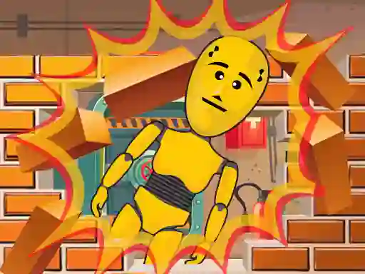 Gêm Kick The Dummy ar-lein