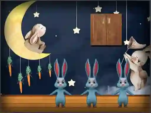 Gêm Amgel Bunny Room Escape 2 ar-lein