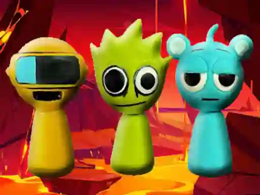 Gêm Sprunki Murdered Incredibox ar-lein