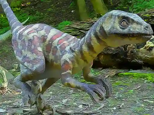 Gêm Smallest Dinosaurs Jigsaw ar-lein