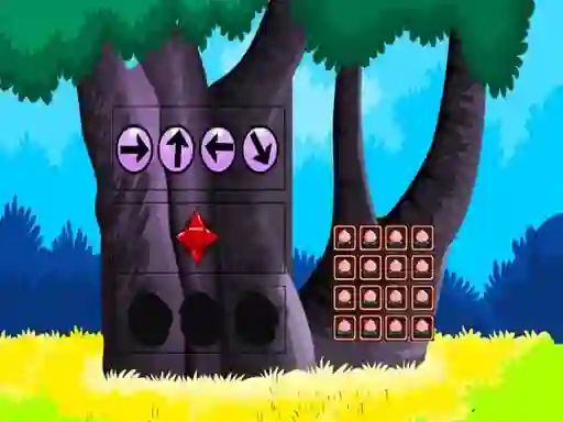 Gêm Tree Land Escape ar-lein