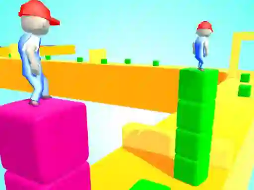 Gêm Cube Run ar-lein