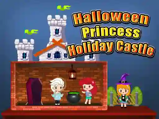 Gêm Halloween Princess Holiday Castle ar-lein