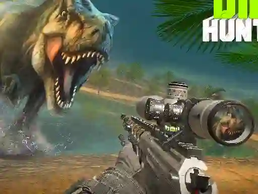 Gêm Sniper Dinosaur Hunting ar-lein