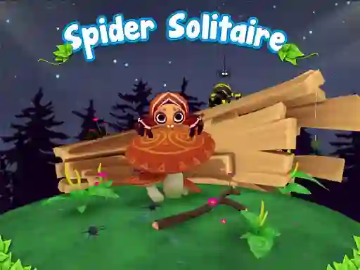 Gêm Spider Solitaire ar-lein