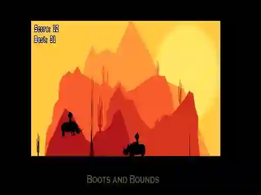 Gêm Boots & Bounds ar-lein