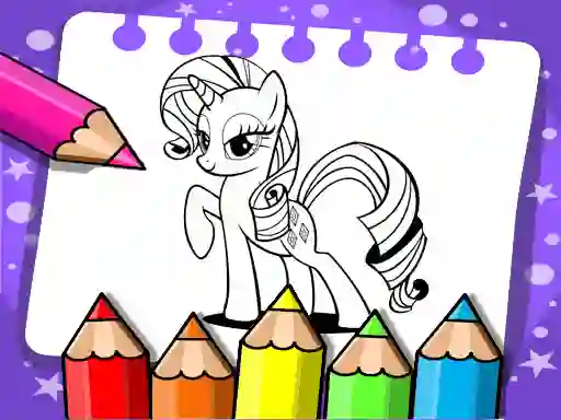 Gêm My Little Pony Coloring Book ar-lein