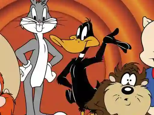 Gêm Looney Tunes Jigsaw Puzzle Collection ar-lein