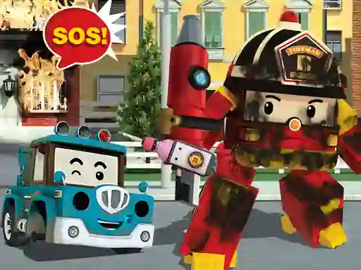 Gêm Robot Car Emergency Rescue 2 ar-lein
