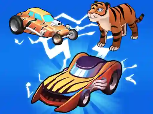 Gêm Merge Car 3D ar-lein