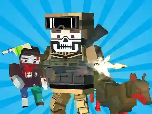 Gêm Crazy Pixel Apocalypse 9 ar-lein