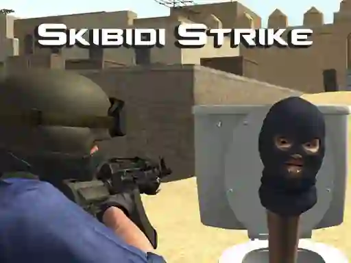 Gêm Skibidi Strike ar-lein