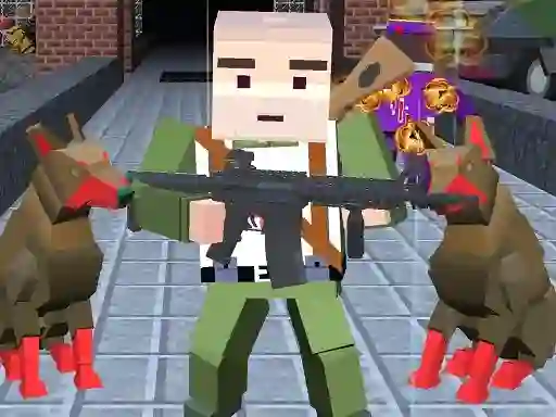 Gêm Pixel Apocalypse Survival Online ar-lein