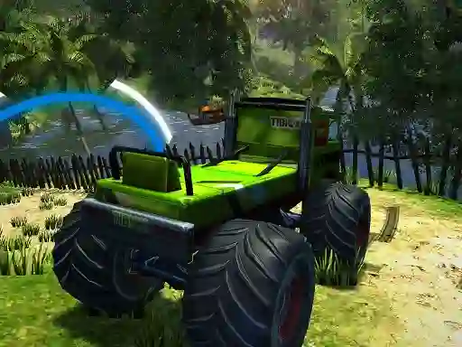 Gêm Realistic Monster Truck Offroad Simulator ar-lein