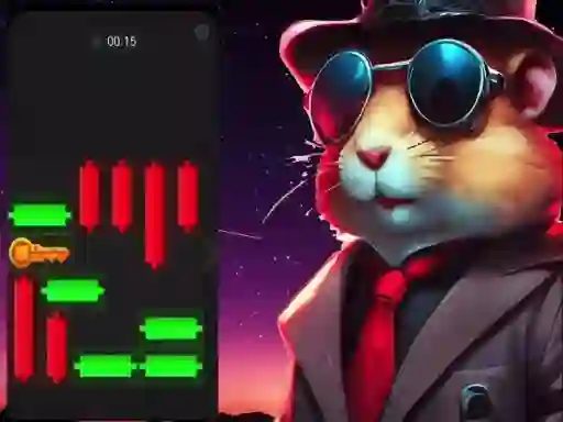Gêm Hamster Puzzle Keys ar-lein