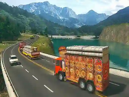 Gêm Indian Cargo Truck Gwadar Port Game ar-lein