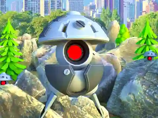 Gêm Player vs Robots ar-lein