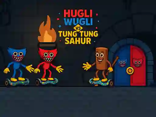 Gêm Hugli Wugli vs Tung Tung Sahur ar-lein