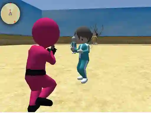 Gêm Squid Game: Shooting Survival ar-lein
