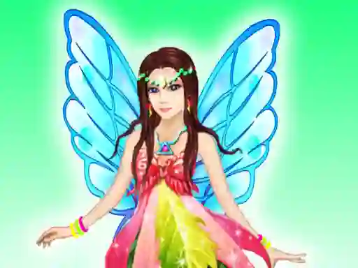 Gêm Nature Fairy Dressup ar-lein