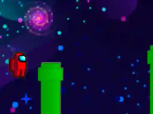 Gêm Flappy Among Us ar-lein
