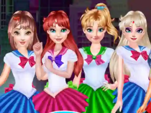 Gêm Princess Sailor Moon Battle Outfit ar-lein