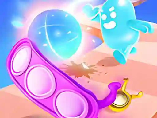 Gêm Bubble run ar-lein
