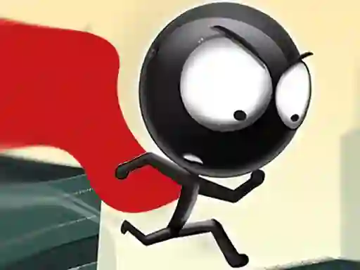 Gêm Stickman Run ar-lein