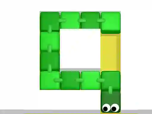 Gêm Snake 3d Mosaic Art ar-lein
