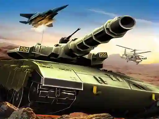 Gêm Battle Tanks City of War ar-lein