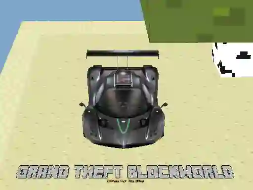 Gêm Grand theft Blockworld ar-lein