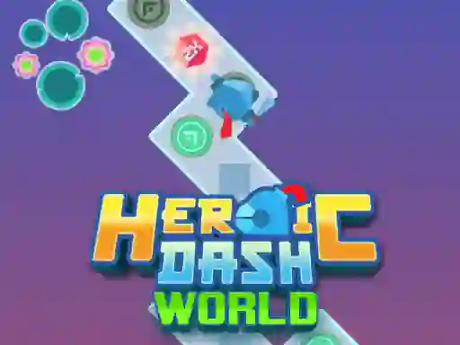 Gêm Heroic Dash World ar-lein