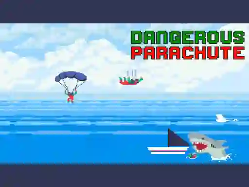 Gêm Dangerous Parachute ar-lein