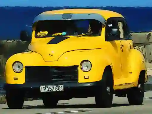 Gêm Cuban Taxi Vehicles ar-lein