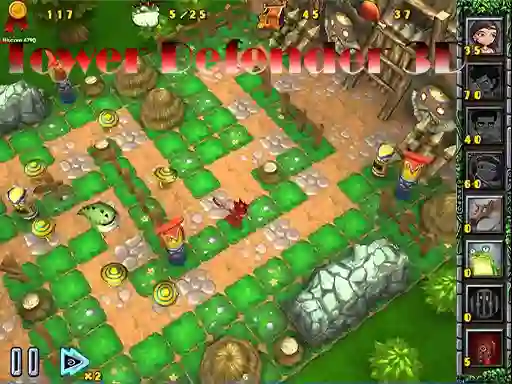 Gêm Tower Defense ar-lein