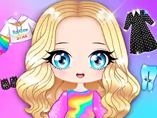 Gêm Chibi Beauty Salon Dress Up And Spa ar-lein