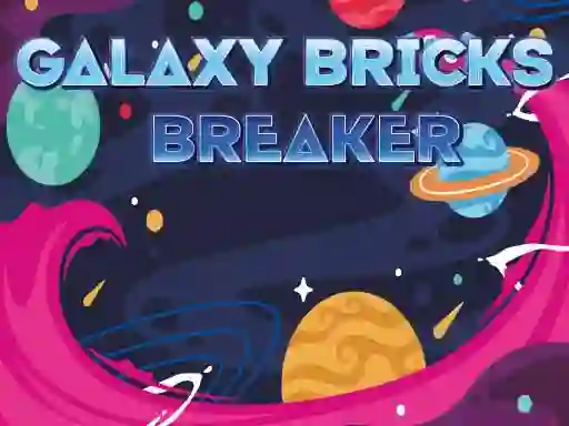 Gêm Galaxy Bricks Breaker ar-lein