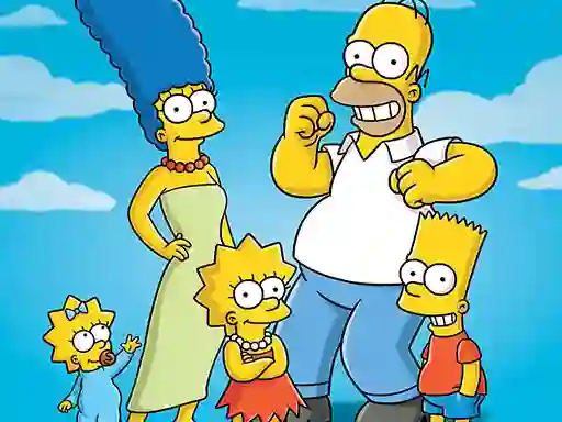 Gêm Simpsons Jigsaw Puzzle Collection ar-lein