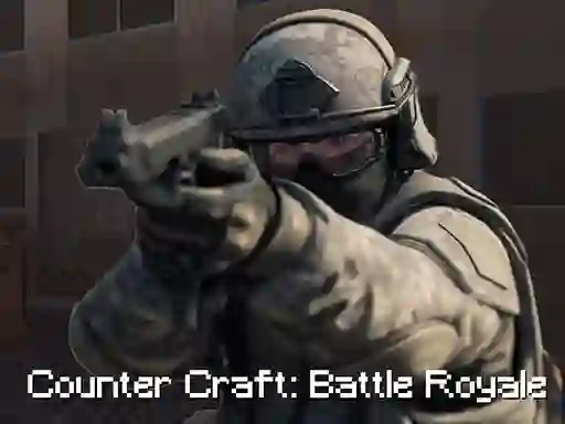 Gêm Counter Craft: Battle Royale ar-lein