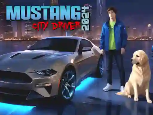 Gêm Mustang City Driver 2024 ar-lein