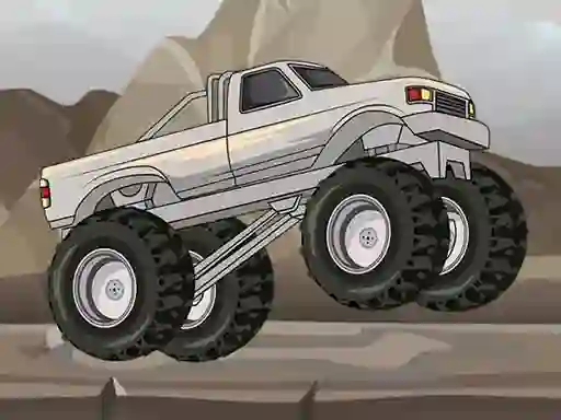 Gêm Monster Truck Wheels ar-lein